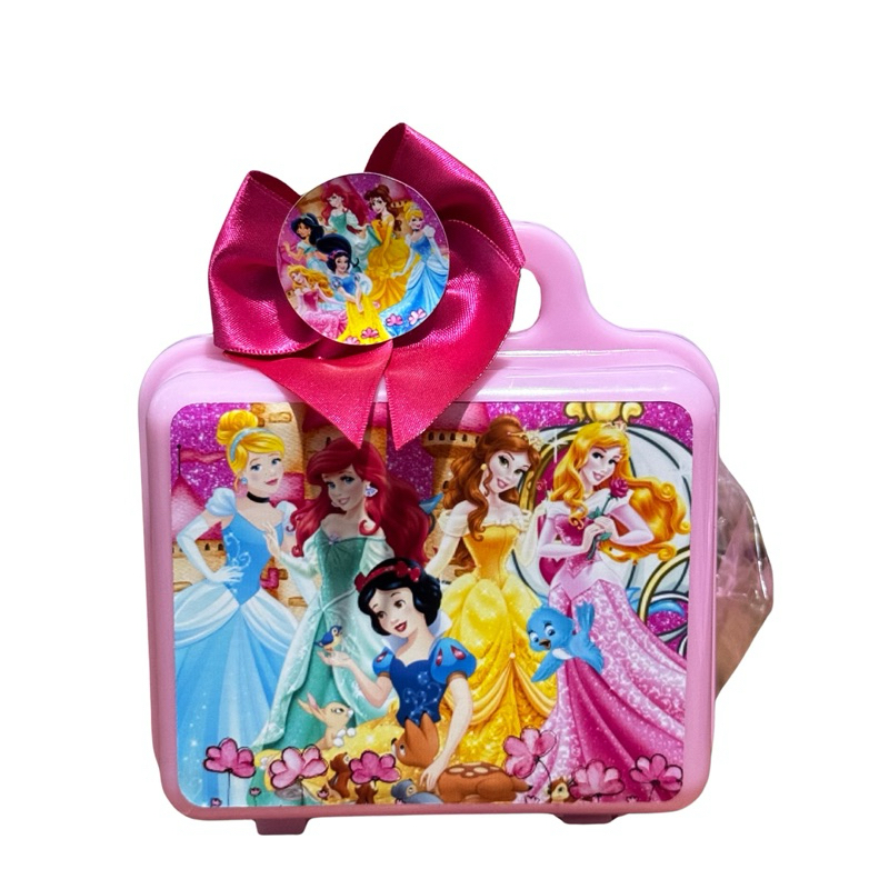 lembrancinha Princesas maletinha  personalizada