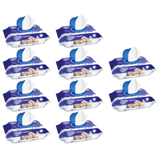 TOALHA UMEDECIDA BABY BYN PREMIUM 1000 FOLHAS (10UNDX100FLS) em Oferta na Shopee