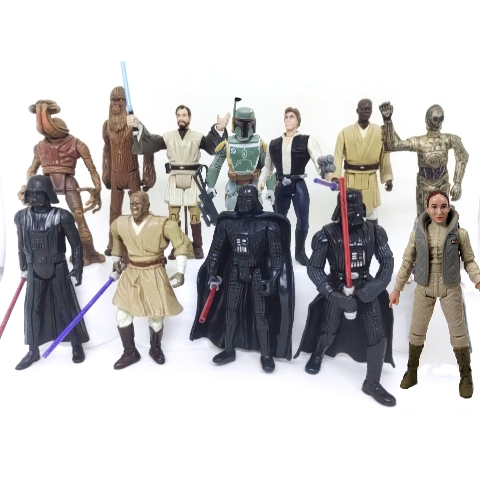 Star Wars LFL Hasbro Vader E Kenner E Outros 10 Centímetros (Unidade)