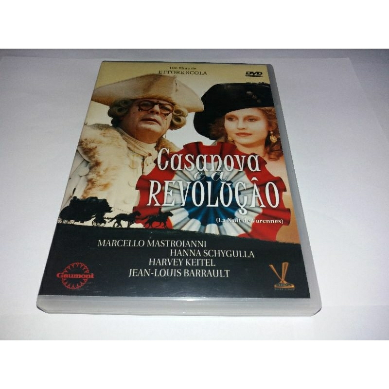 Dvd - Casanova e a Revolucao - 1982 - Ettore Scola - Mastroianni - Versatil