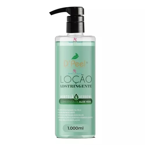 Loção Adstringente 1000ml Hortelã em Oferta na Shopee