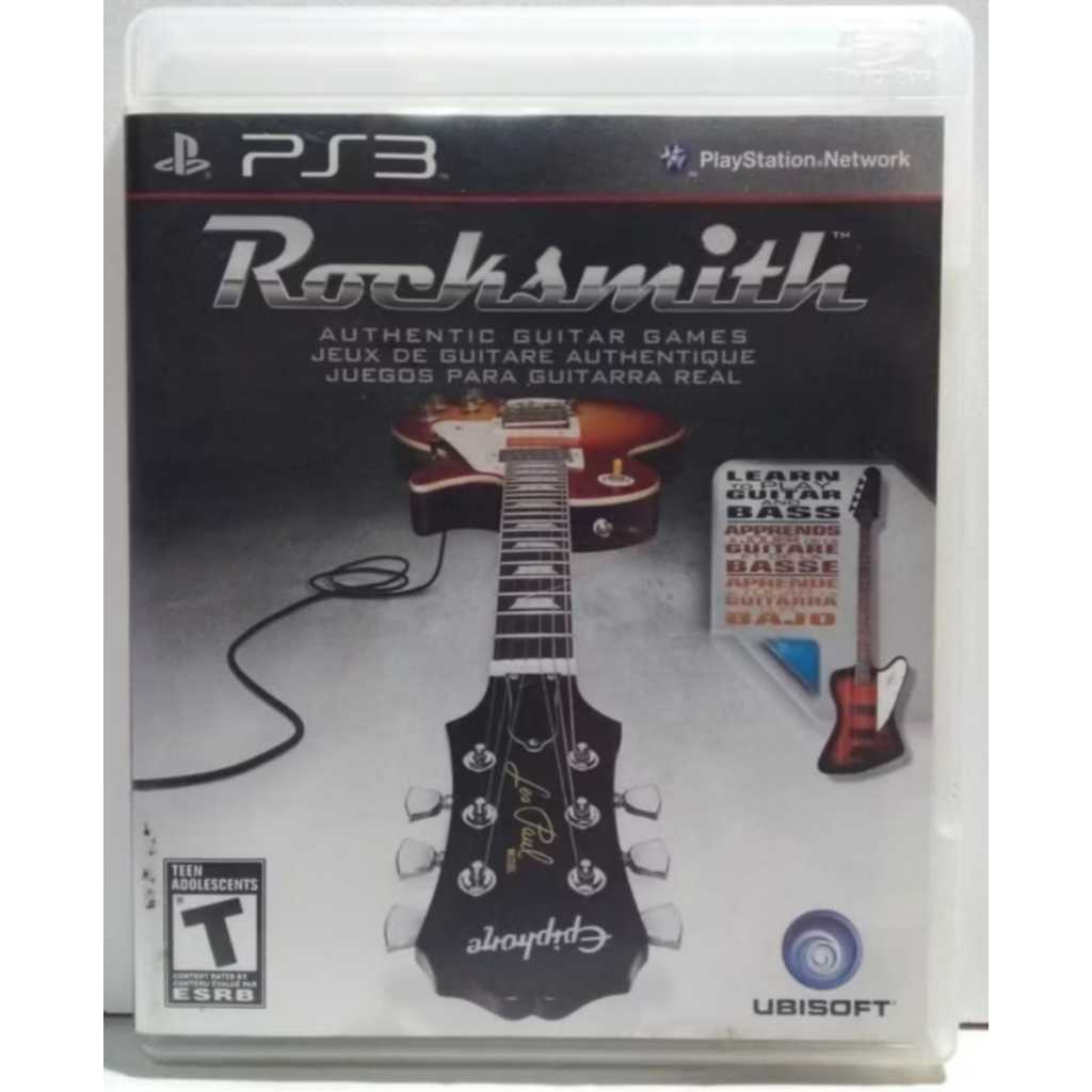 Rocksmith Authentic Guitar Games Seminovo Físico Original