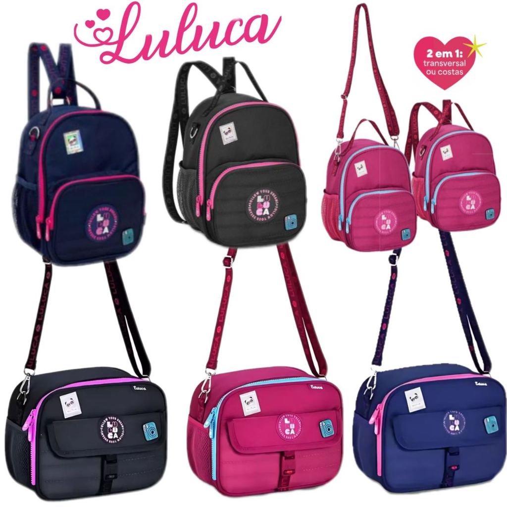 Lancheira Térmica Luluca E 2 bolsos - Clio