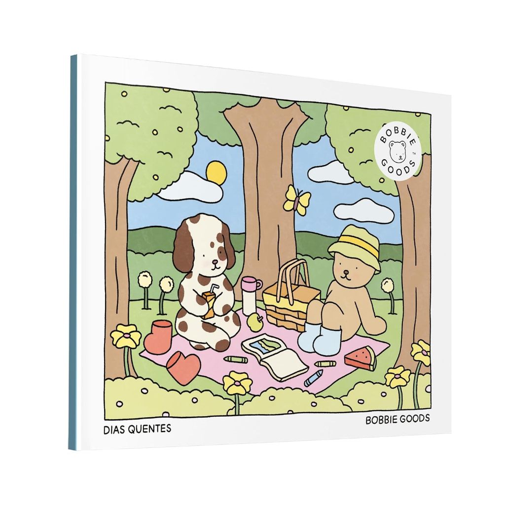 Detalhes do Livro Dias quentes (Spring Summer) – Livro de colorir oficial Bobbie Goods