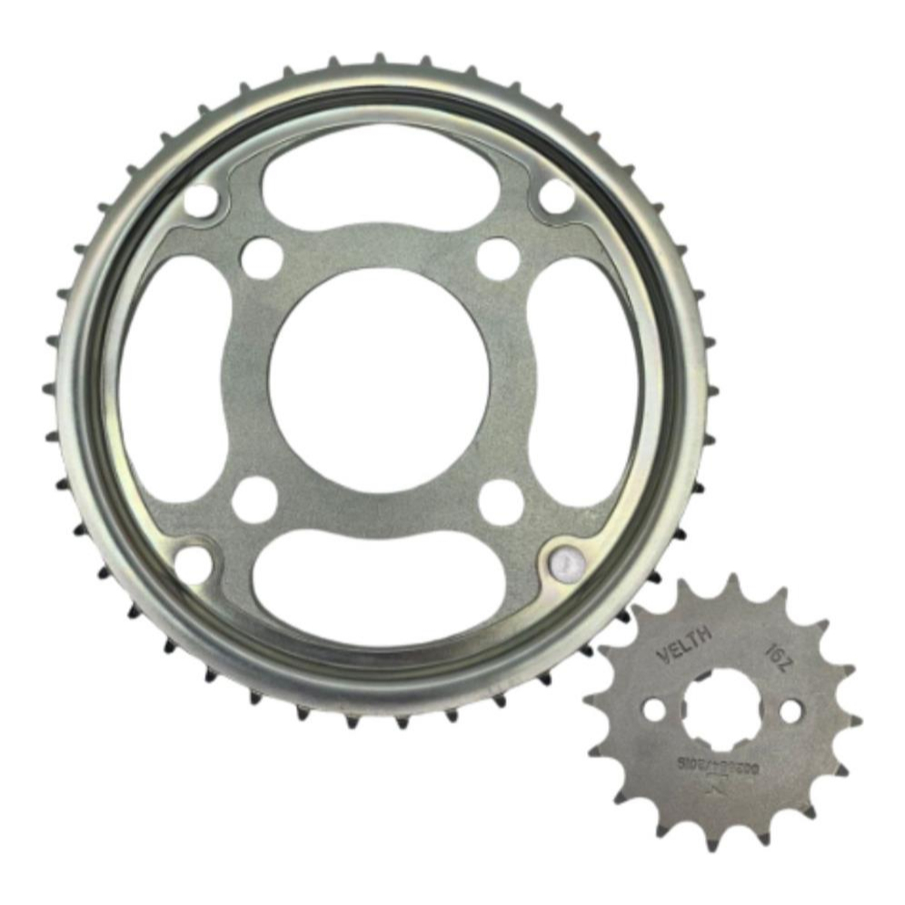 Kit Coroa E Pinhao Compativel Com Xl 125R 1997 Pro Tork