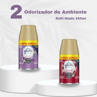 Kit 2 Glade Refil Automático – Perfume e Frescor para Seu Ambiente 269ml em Oferta na Shopee