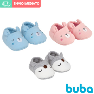 Pantufa Antiderrapante Para Bebê Buba Pantufinha Sapato em Oferta na Shopee