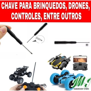 Chave Philips 2 mm para desmontagem e montagem de brinquedos, controles, drones, celulares em Oferta na Shopee