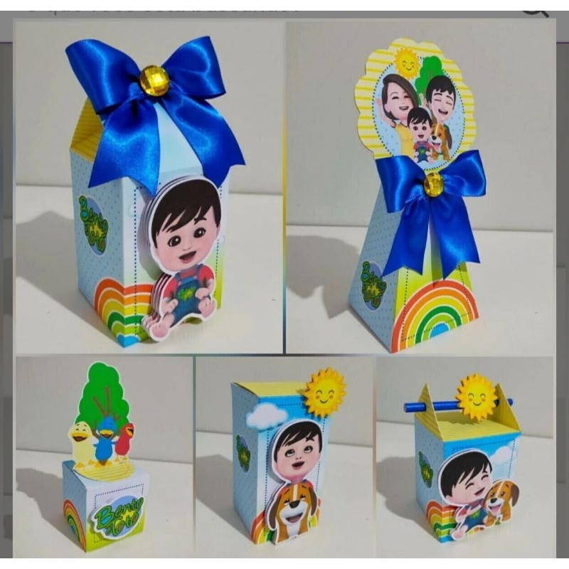 kit personalizado Bento e toto