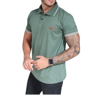 camisa camiseta gola polo  masculino em Oferta na Shopee