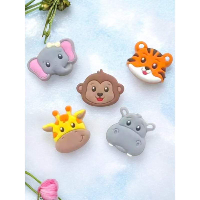 Kit Safari 10 Unidades Aplique Emborrachado Laços Tiaras Artesanato DIY em Oferta na Shopee