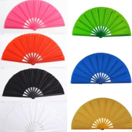 Leque Grande 63 cm (aberto) Apresentação Carnaval Dança Faz Barulho Liso em Oferta na Shopee