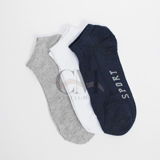 Kit com 3,6,9,12,15 e18 e 24 pares de Meias Soquete com algodão Cano Curto Feminina Masculina Unissex — imagem 2 de 2