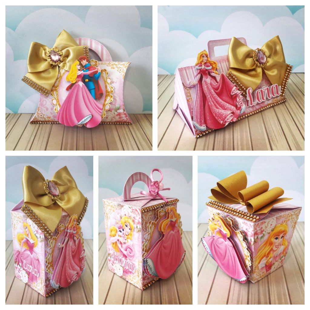 A BELA ADORMECIDA CAIXINHAS LEMBRANCINHAS PERSONALIZADAS