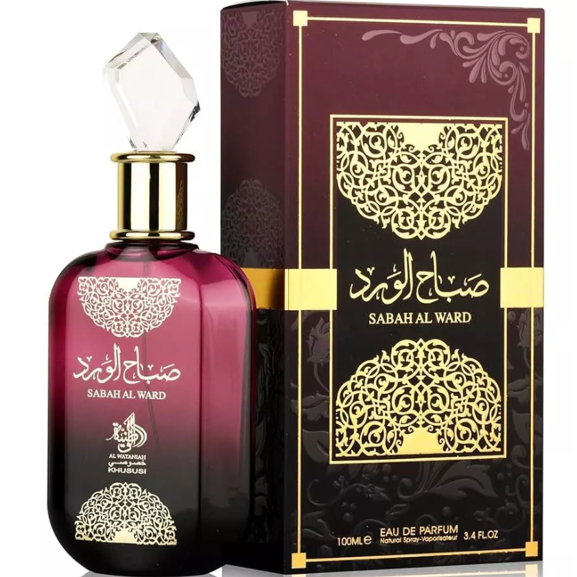 Perfume Al Wataniah Sabah Al Ward EDP 100ML envio imediato
