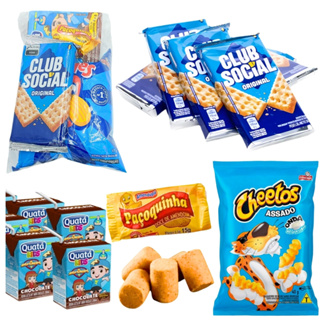 Kit Lanche 5 Dias Semana Escolar Guloseimas Docinhos Infantil em Oferta na Shopee