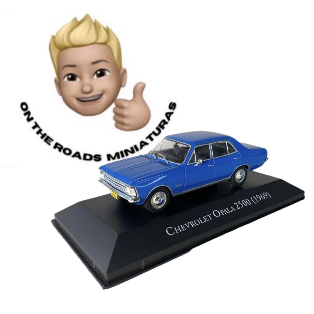 Miniatura Chevrolet Opala 2500 (1969) 1/43