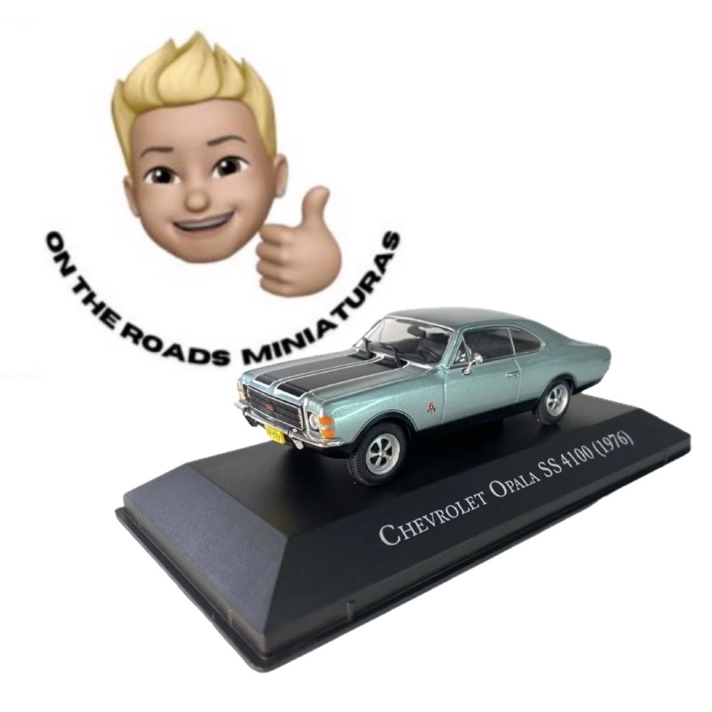 Miniatura Chevrolet Opala SS 4100 (1976) 1/43