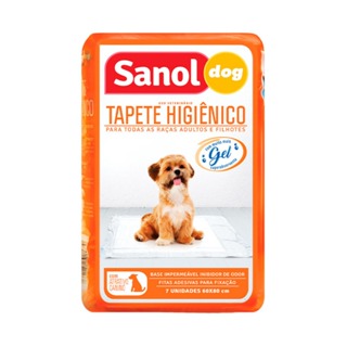 TAPETE HIGIÊNICO PARA CÃES SANOL DOG 60X80CM 7 UN em Oferta na Shopee