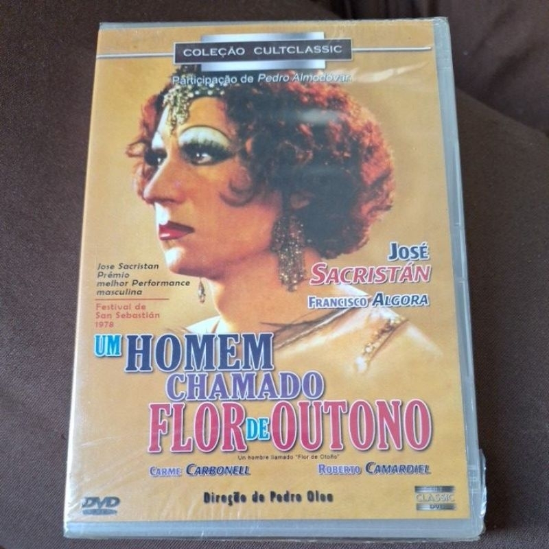 dvd um homem chamado flor de maio original (lacrado) temática lgbt