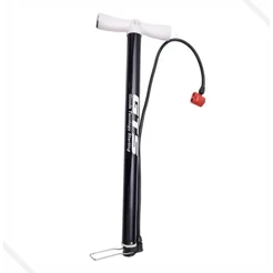 Bomba Oficina De Aco Para Bike Grande 35x590mm Gts Preto