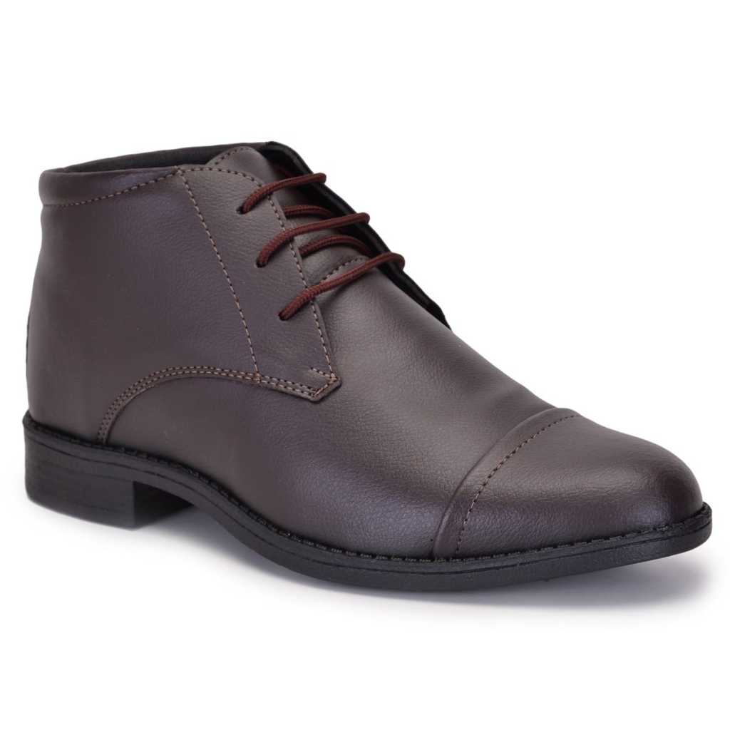 Bota Cuturno Sapato Oxford Masculino Social Confortável De Amarrar Macio Moderno — imagem 2 de 2