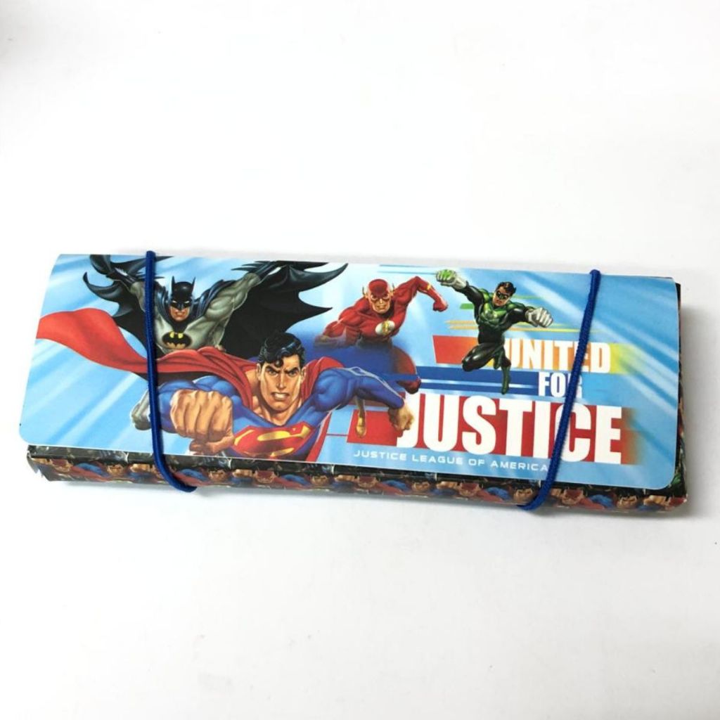 Estojo com Elástico Estojo Pasta Frozen Marie Avengers Marie Estojo para Lápis Material Escolar