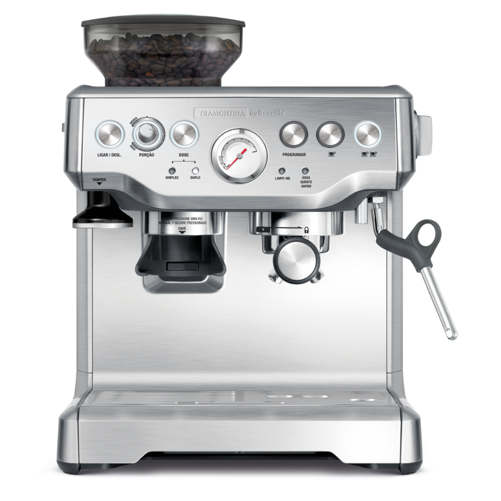 Cafeteira Tramontina By Breville Express Inox Com Moedor
