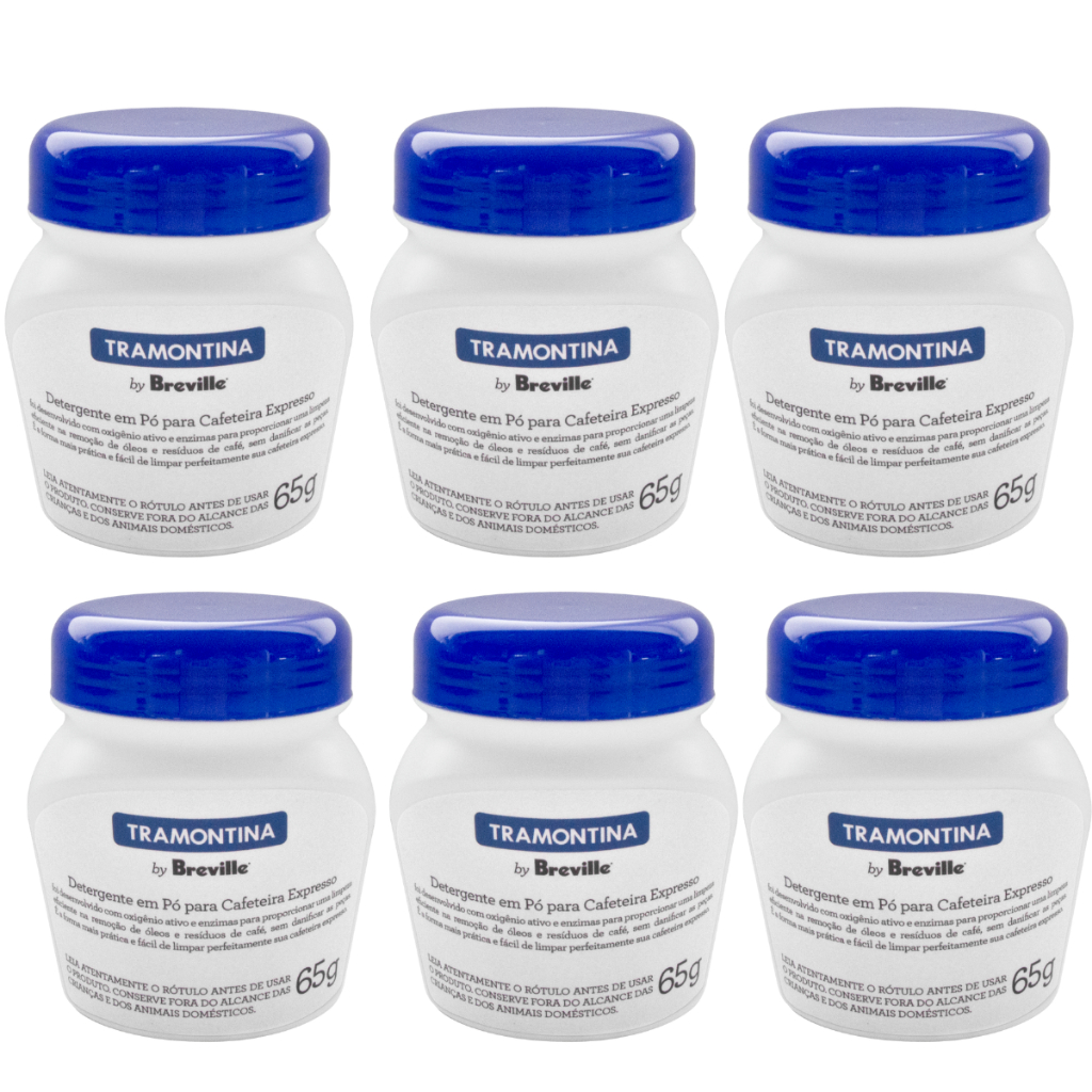 Detergente Sabão em Pó Para Cafeteira Tramontina by Breville – 6un