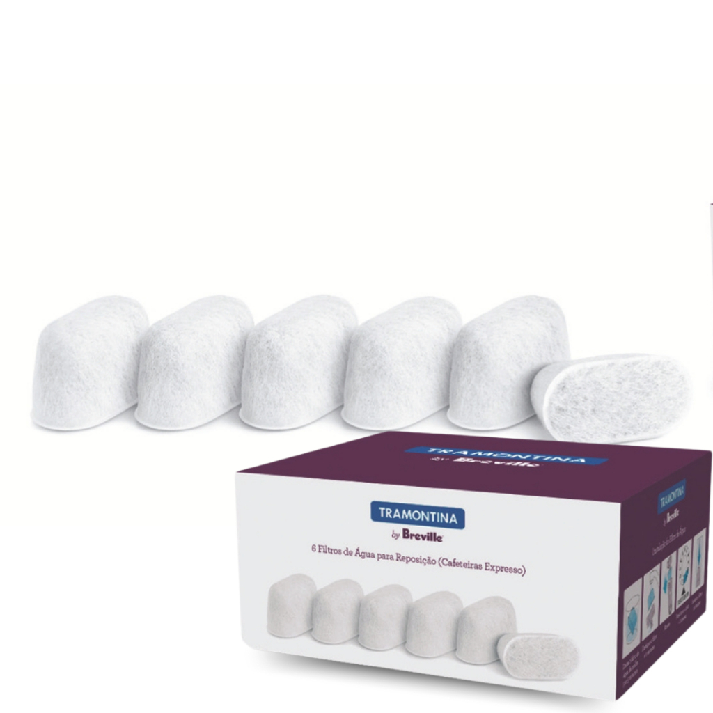 Filtros De Água Para Cafeteira Tramontina By Breville 6un - Home Appliances