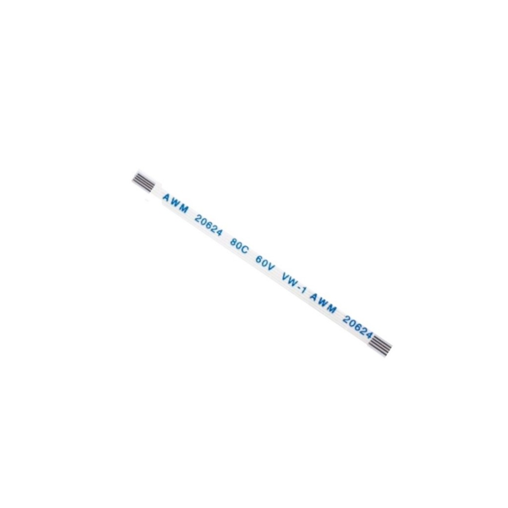 Cabo Flat 4 Vias X 5cm Compatível Para Mouse WLMOUSE Beast Mouse WL Beast
