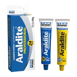 Kit 6 Caixas de Adesivo Araldite Profissional 23g Tekbond