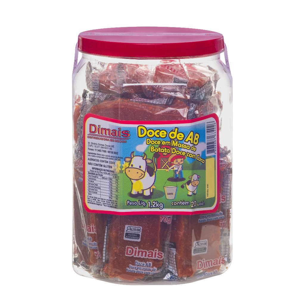 Doce de Batata com Coco em Massa