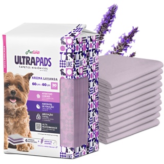 Tapete Higienico Ultra Peds Lavanda 80x60 30 un PetLike em Oferta na Shopee