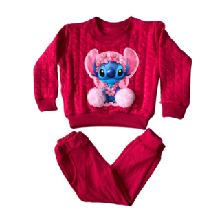 Conjunto infantil stitch femenino em Oferta na Shopee