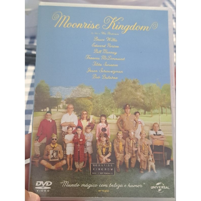DVD MOONRISE KINGDOM bruce willis Edward Norton Bill Murray tilda swinton