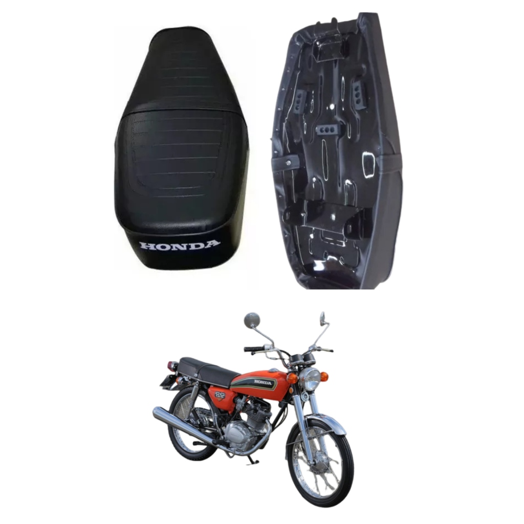Banco Cg 125 Bolinha 77 A 82 Ml 82 Com Alça E Escrita Honda