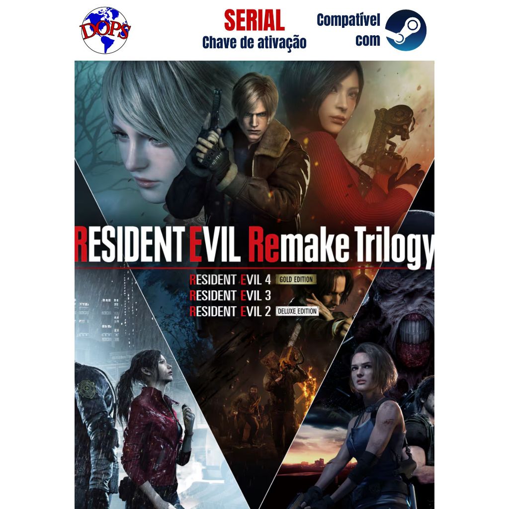 Resident Evil Remake Trilogy - Steam Original