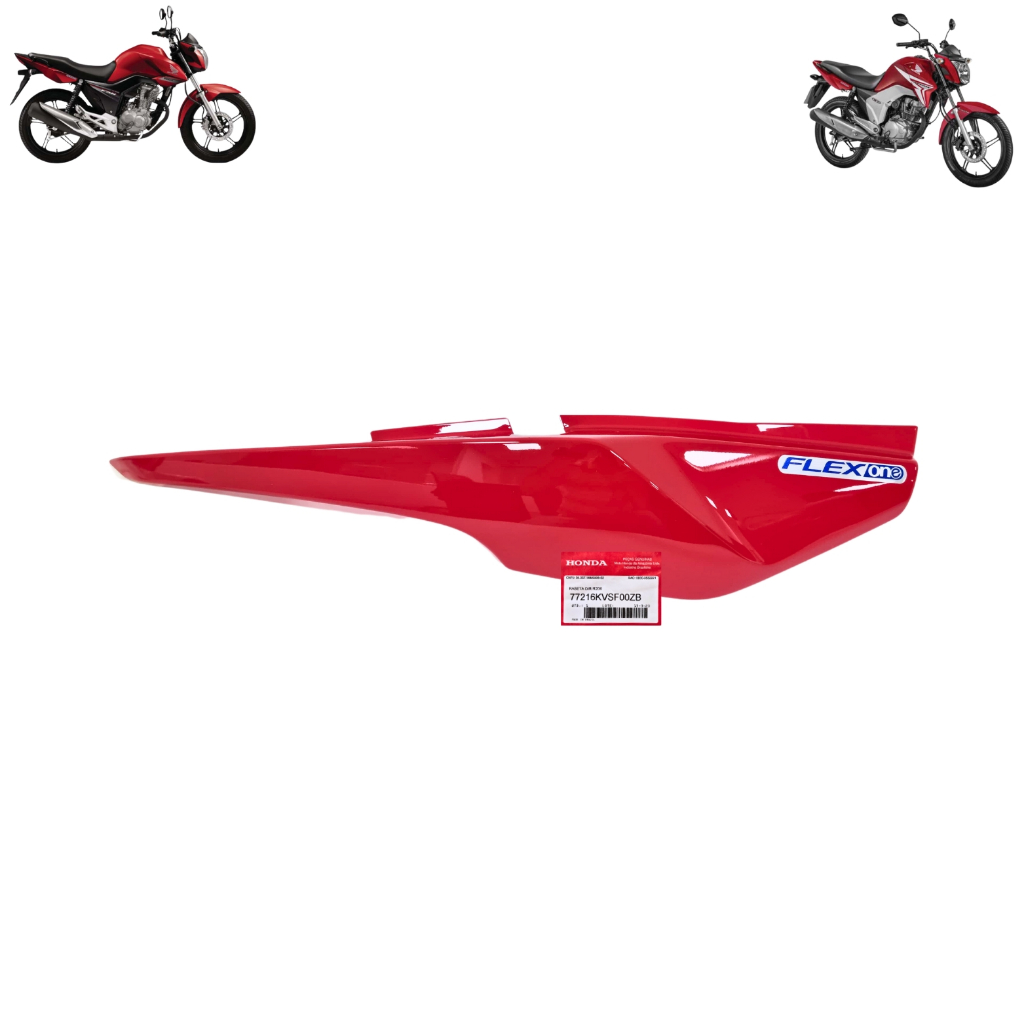 Rabeta Direita Cg Fan 150 2014 Titan 150 2015 Fan 160 2016 Vermelho Orginal Honda