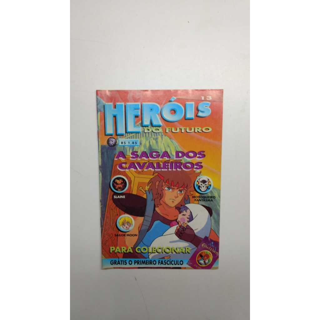 Revista Heróis Futuro 13 Saga Cavaleiros Sailor Moon 15589