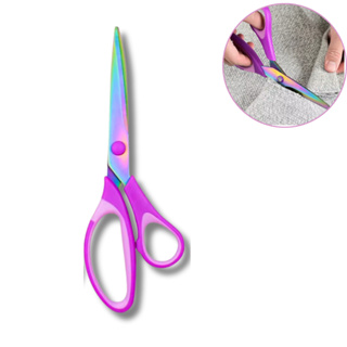 Tesoura Titânio Cabo Soft 21,5 cm Costura Patchwork Artesanato em Oferta na Shopee