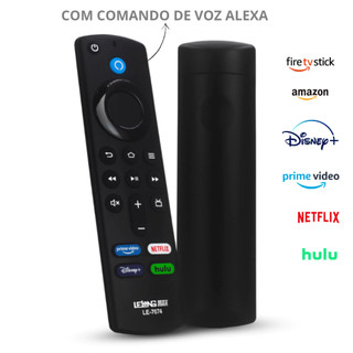 Controle Remoto Comando De Voz Para Fire Tv Stick Lite Amazon Fire Tv Stick 4k Com Alexa