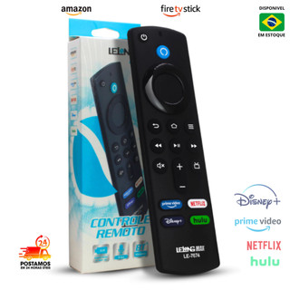 Controle Remoto Comando De Voz Para Fire Tv Stick Lite Amazon Fire Tv Stick 4k  Alexa