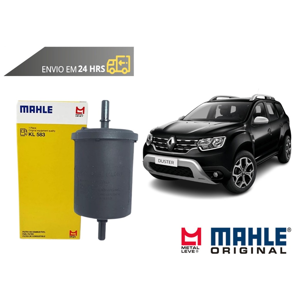 Filtro de Combustível Renault Duster todos de 2011 a 2025 Original Mahle Metal Leve em Oferta na Shopee