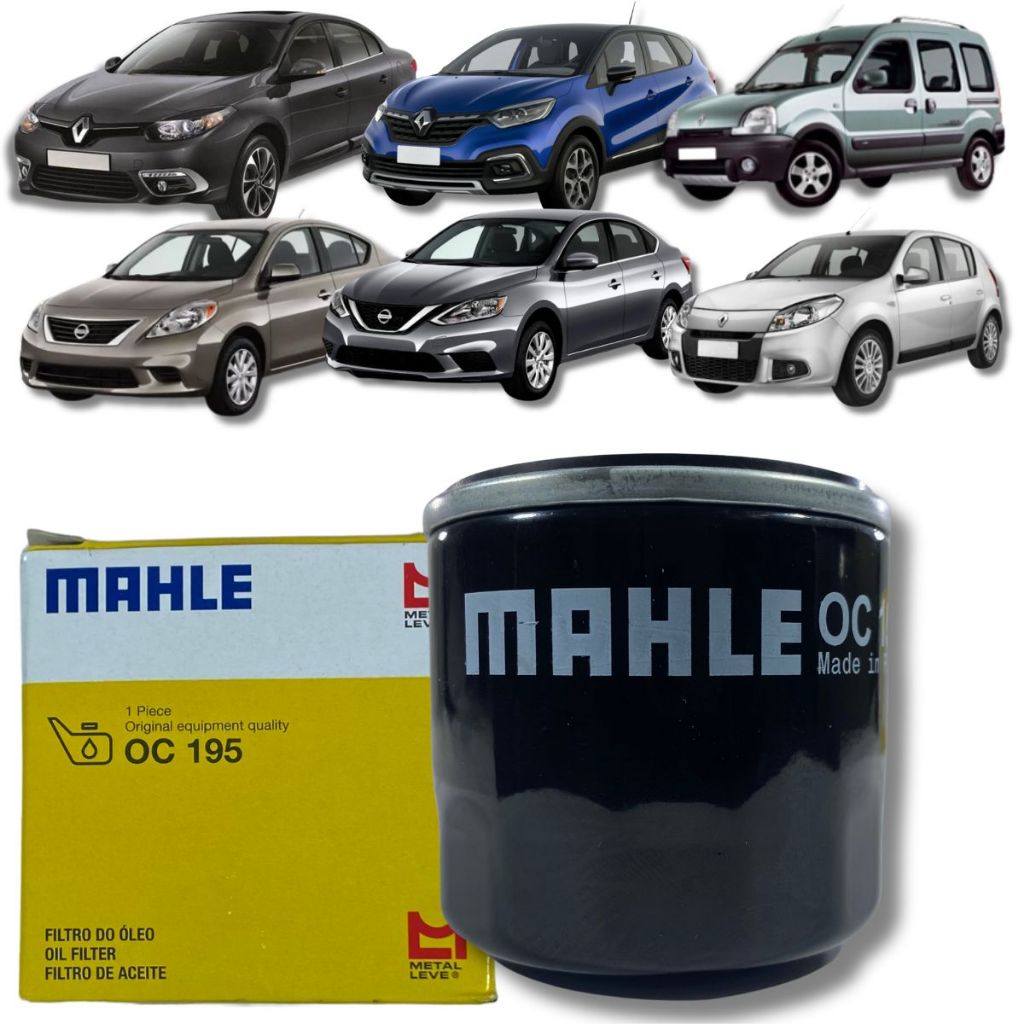 Filtro Oleo Renault Sandero Fluence Captur 1993 Á 2022 em Oferta na Shopee