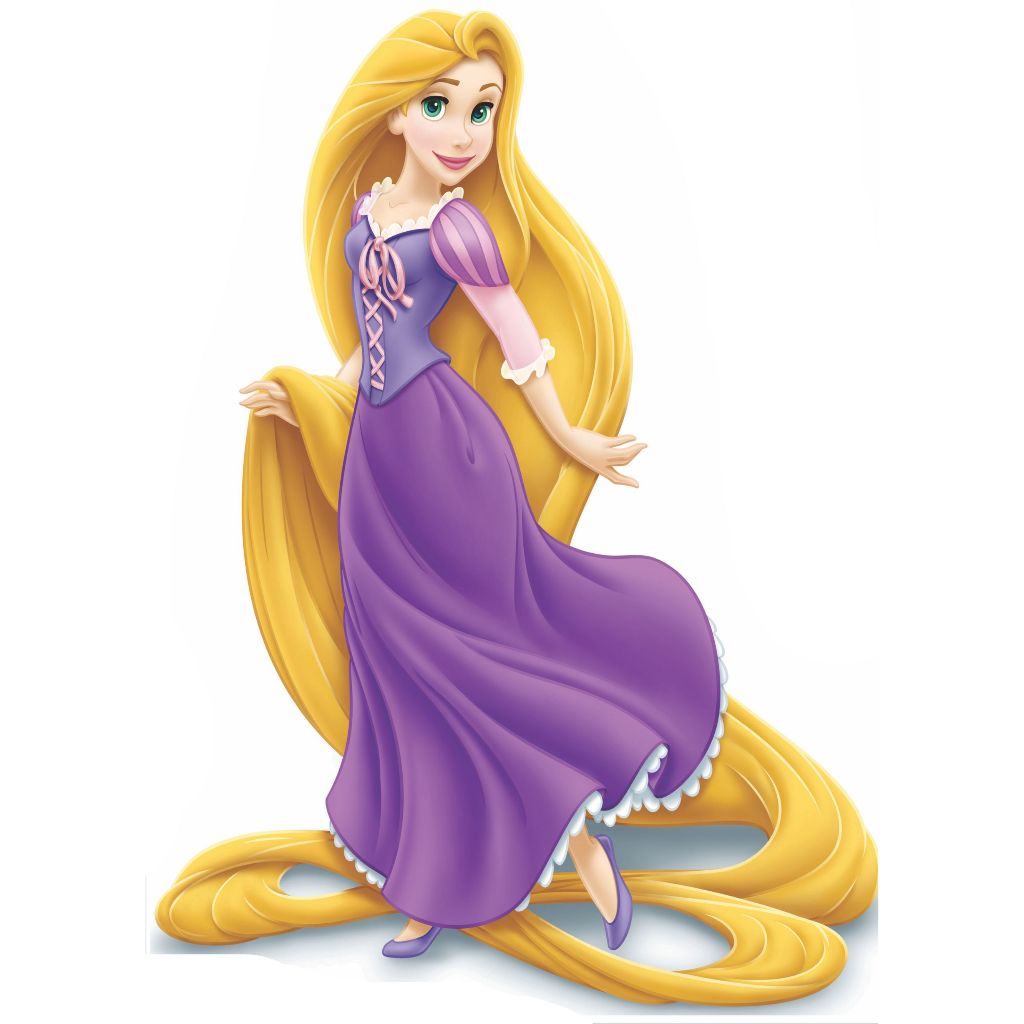Display de Chão Mdf Decoração - Festa - Rapunzel - Enrolados - Princesas - Nova ( 1 Peça - Vários Tamanhos)