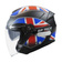Capacete De Moto Aberto Feminino E Masculino Gp Tech Open OF669 UK Fosco Aberto