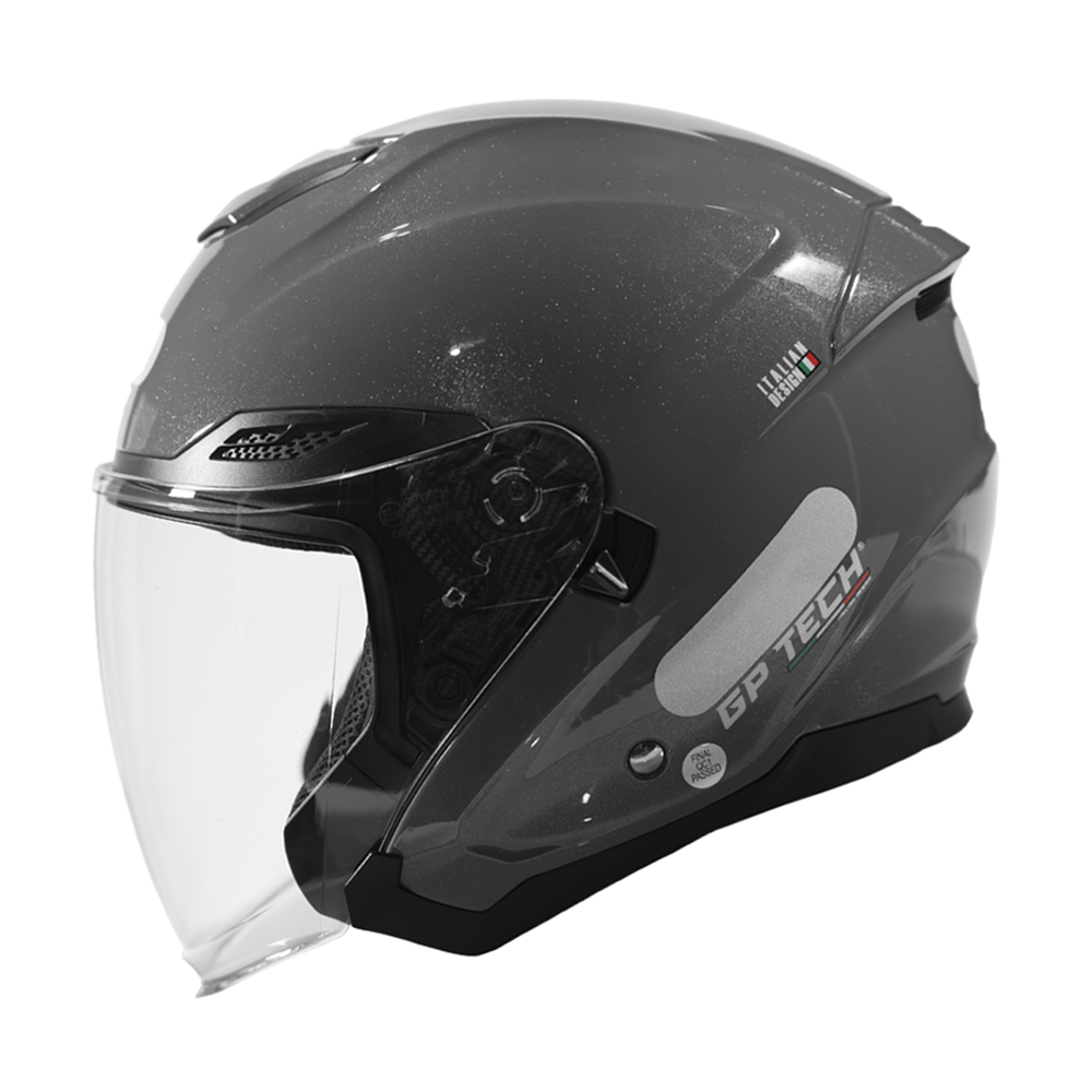 CAPACETE GP TECH OPEN OF669 MONO METALIZADO