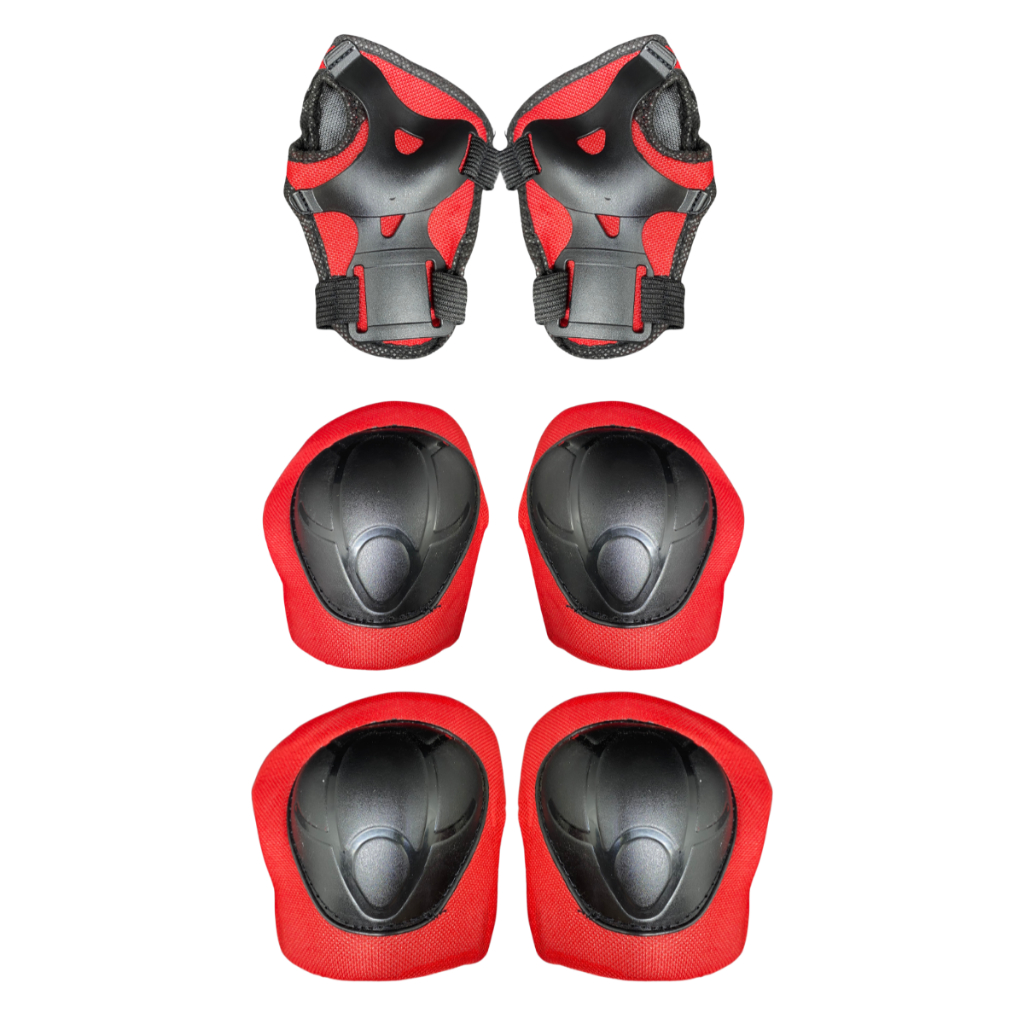 Kit Proteção Segurança Infantil Equipamento Esportivo Kids Andar Skate Patins Bike Patinete Roller