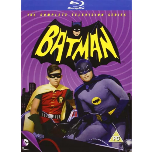 Batman - Complete Television Series - A Série De Tv Completa - Blu Ray Box 13 Discos Lacrado.